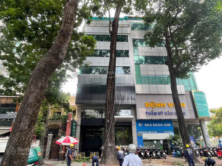 Cho thuê tòa nhà mặt tiền lý chính thắng, quận 3, dt 8x20m, 1 hầm 1 trệt 5 lầu tm, dtsd 1.100m2