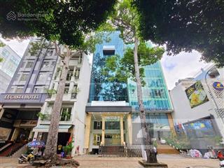 Cho thuê tòa nhà mặt tiền kỳ đồng, quận 3, dt 10x20m, 1 hầm 1 trệt 6 lầu thang máy, dtsd 1.200m2