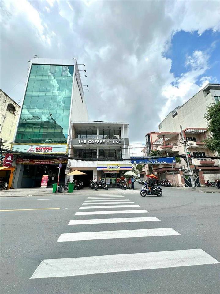 Cho thuê nhà góc 2mt đường nguyễn gia trí, bình thạnh, dt 10x35m, 1 trệt  2 lầu, dtsd 509m2