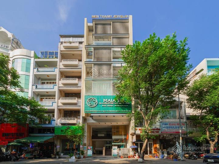 Cho thuê tòa nhà mặt tiền đường calmette, quận 1, dt 8x20m, 1 hầm 9 lầu tm, dtsd 1.600m2