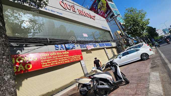 Cho thuê nhà mặt tiền đường nguyễn hữu cảnh, bình thạnh. dt 20x20m. trệt lầu. dtsd 800m2