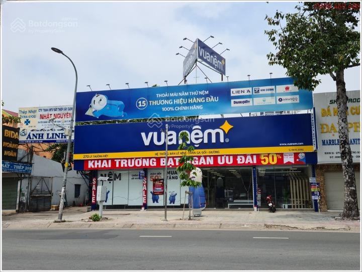 Cho thuê nhà mặt tiền đường lý thường kiệt, phường 14, quận 10. dt 8x20m. trệt. dtsd 160m2
