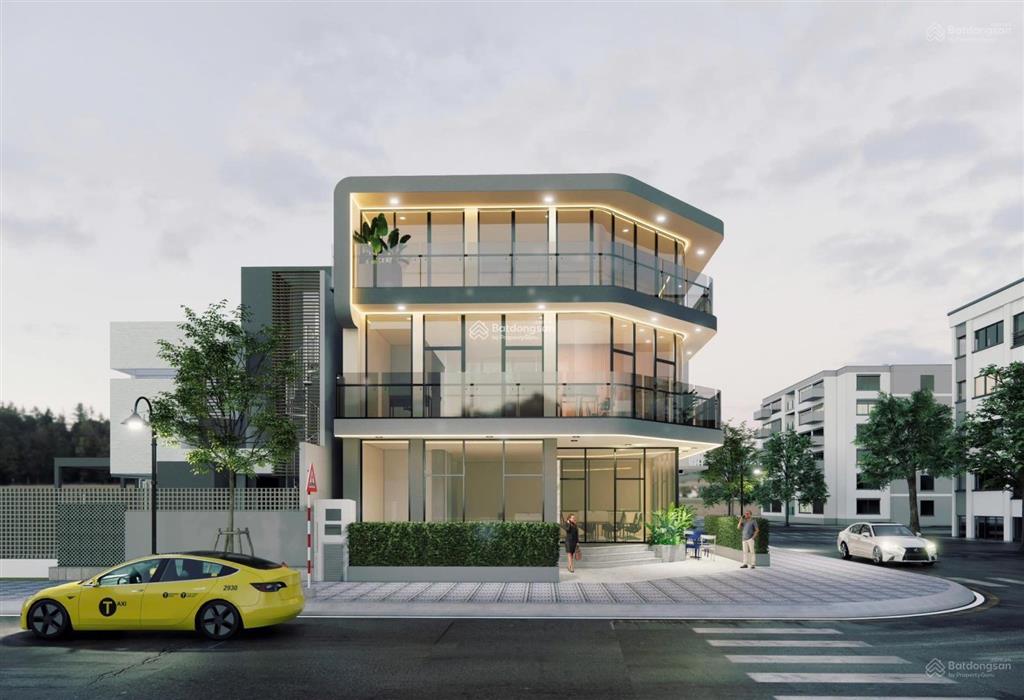 Tòa nhà góc 2mt trần qúy kiên, phường thạnh mỹ lợi, quận 2. dt 20x30m trệt 2 lầu