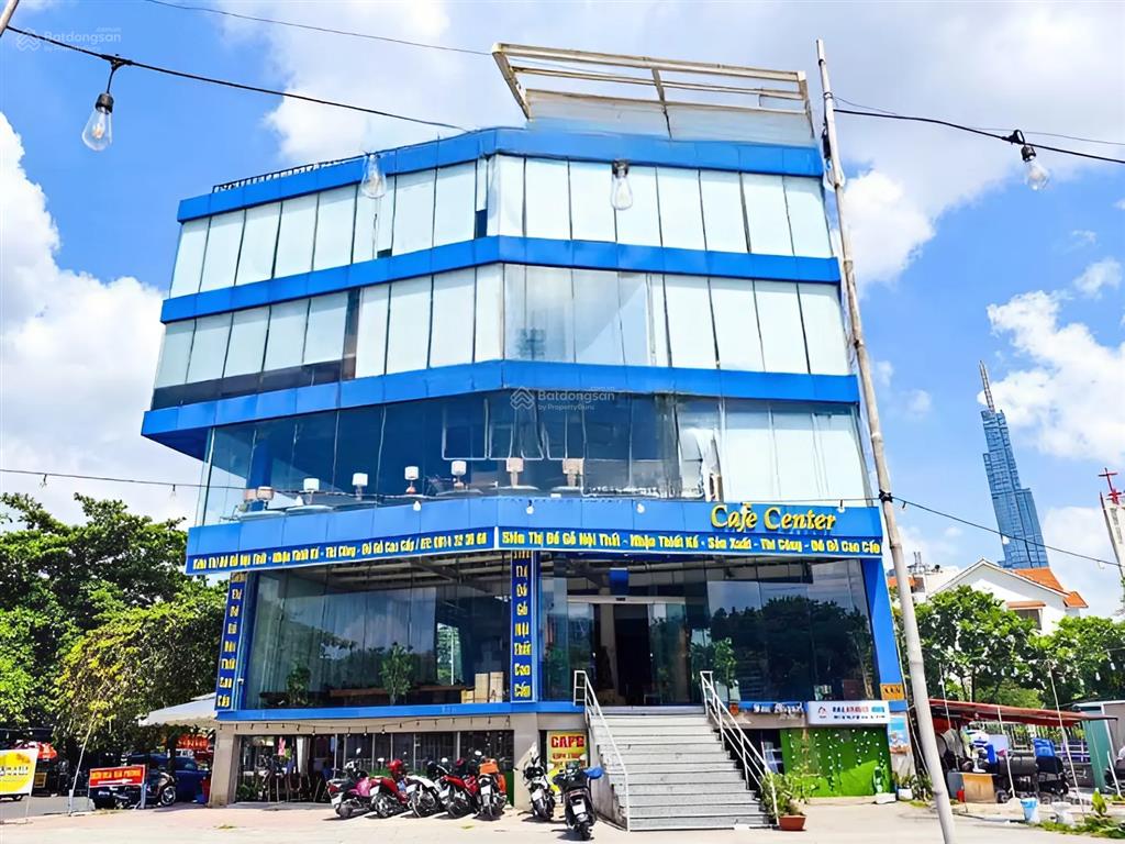 Tòa nhà góc 2mt ngay đảo kim cương, p. thạnh mỹ lợi, quận 2. dt 25x20m trệt 4 lầu