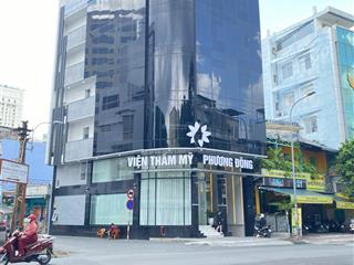 Cho thuê nhà mặt tiền đường trần cao vân, phường 6, quận 3. dt 12x30m. trệt 5 lầu. dtsd 2.100m2