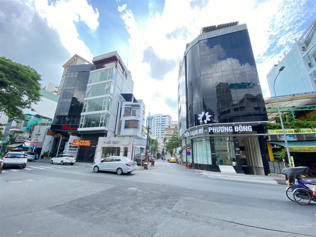 Cho thuê nhà mặt tiền đường trần cao vân, phường 6, quận 3. dt 12x30m. trệt 5 lầu. dtsd 2.100m2