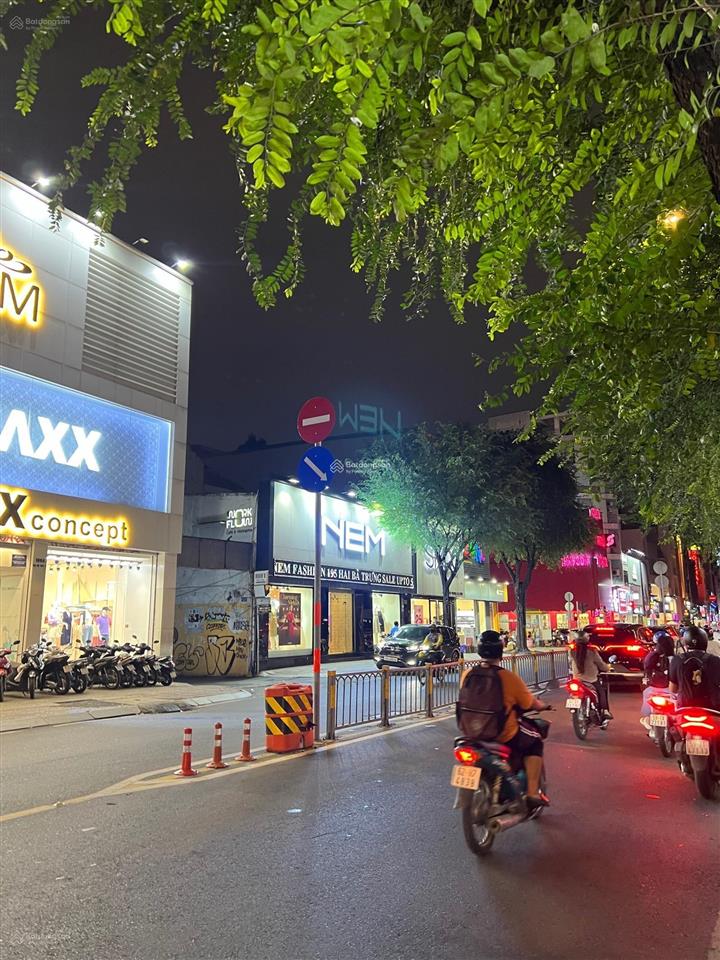 Còn sót 1 vị trí duy nhất tại hai bà trưng, quận 3. dt 15x25m. trệt lầu