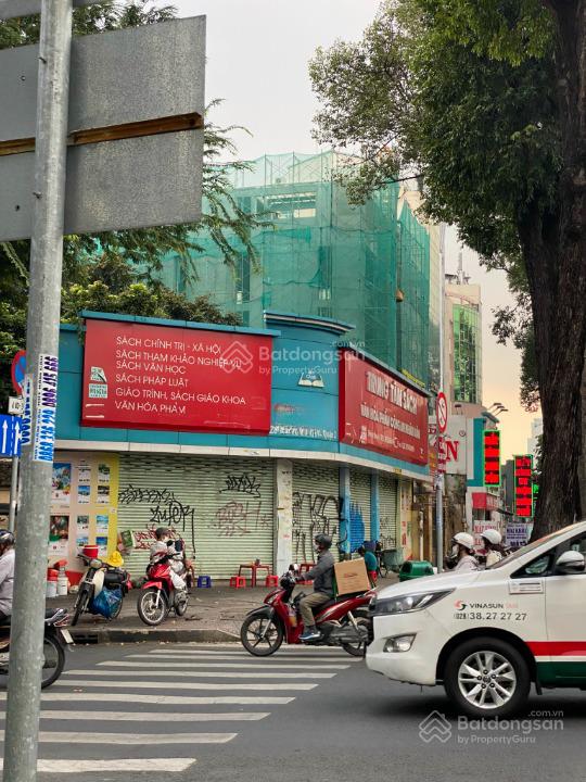 Cho thuê góc 2 mt số 283 điện biên phủ với nguyễn thông, quận 3, dt 22x26m, 1 trệt, dtsd 572m2