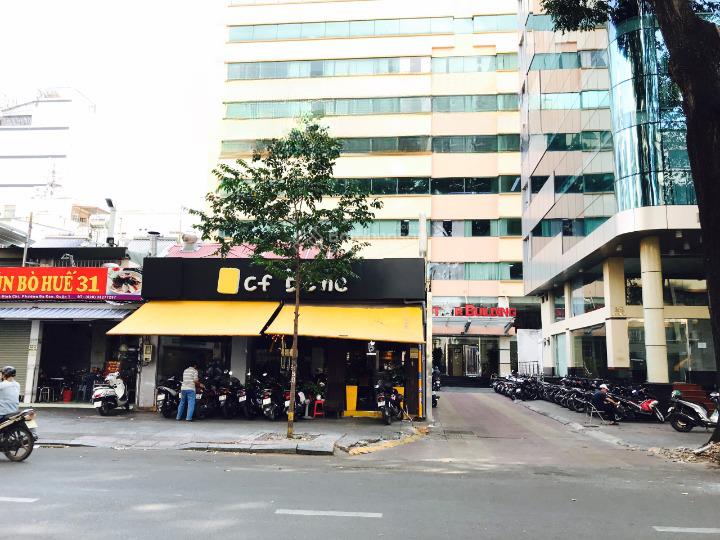 Cho thuê nhà mặt tiền đường lê thị hồng gấm, quận 1. dt 15x30m. 1 trệt. dtsd 450m2