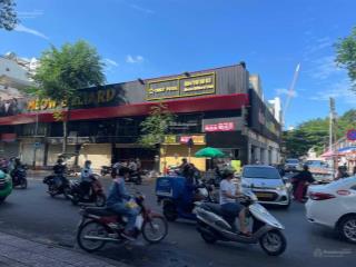 Cho thuê nhà mặt tiền đường cống quỳnh, quận 1. dt 40x80m. 1 trệt lầu. dtsd 6.400m2