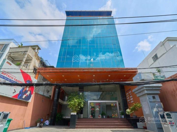 Cho thuê tòa nhà mặt tiền số 193 nguyễn xí, bình thạnh, dt 14x22.5m, 1 trệt 6 lầu, dtsd 1.200m2