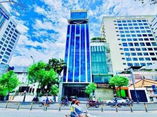 Cho thuê nhà mặt tiền đường nam kỳ khởi nghĩa, quận 3. dt 20x32m. 2 hầm trệt 12 lầu. dtsd 8.500m2