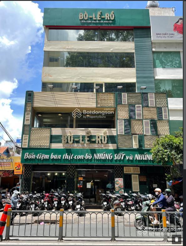 Cho thuê nhà mặt tiền đường cao thắng, phường 5, quận 3. dt 10x28m. 4 lầu. dtsd 1.100m2