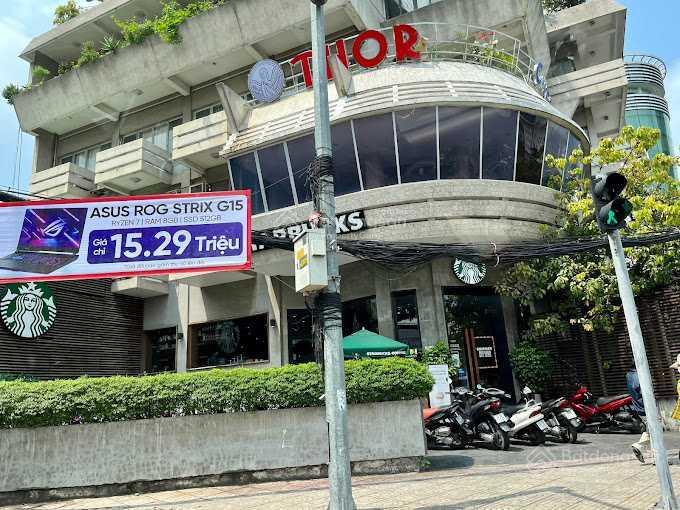 Cho thuê nhà mặt tiền đường cách mạng tháng tám, phường 4, quận 3. dt 20x30m. 3 lầu. dtsd 1.800m2