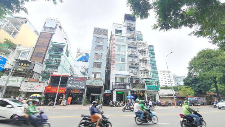 Cho thuê nhà mặt tiền đường nguyễn thị minh khai, quận 1. dt 15x27m. trệt 5 lầu. dtsd 2.400m2