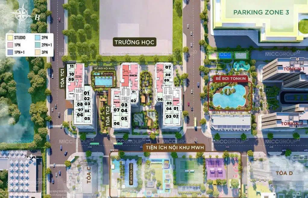 Duy nhất shop the canopy, vốn 5 tỷ, đã nhận nhà t7.2025, cho thuê dòng tiền từ 50  90tr/tháng