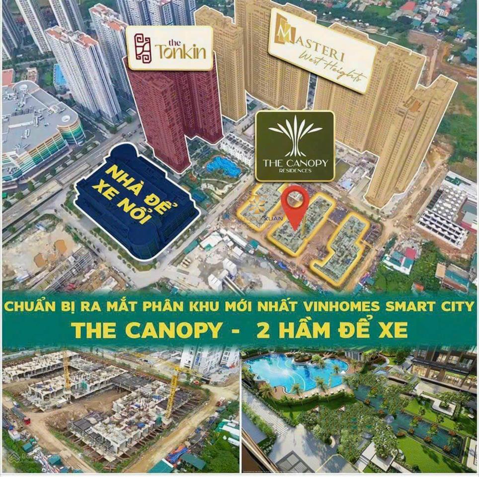 Duy nhất shop the canopy, vốn 5 tỷ, đã nhận nhà t7.2025, cho thuê dòng tiền từ 50  90tr/tháng