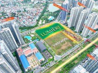 Mở bán shop chân đế lumiere evergreen phân khu cao cấp nhất tại vinhomes smart city