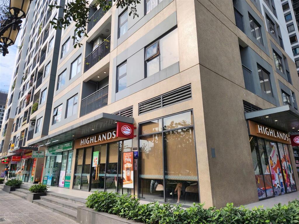 Nhận đặt chỗ thuê shop toà gs5 vinhomes smart city, dt 47m2, giá 30tr, nhận nhà t1.2026