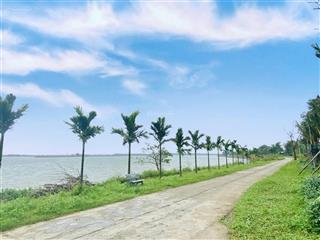 Bán đất mặt tiền sông thu bồn đường và lề 15m giá 1tỷx