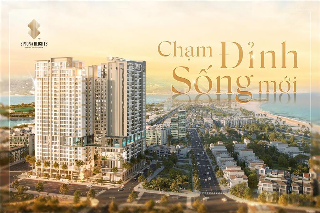 Simona heights quy nhơn duy nhất 1 căn 3pn  3.560 tỷ  cách biển 200m  ck 11%  full nội thất