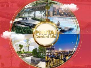 Bán căn hộ 1pn tại phú tài 2 central life, 1,122 tỷ, 39,78m2