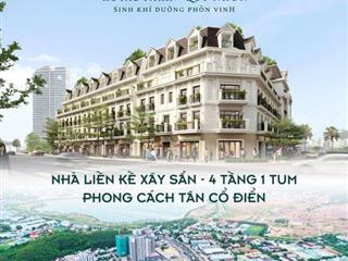 Chỉ duy nhất 283 căn nhà liền kề tân cổ điển - Vị trí vàng trung Tâm Quy Nhơn - Giá dự kiến tầm 5.5 tỷ - 8 tỷ