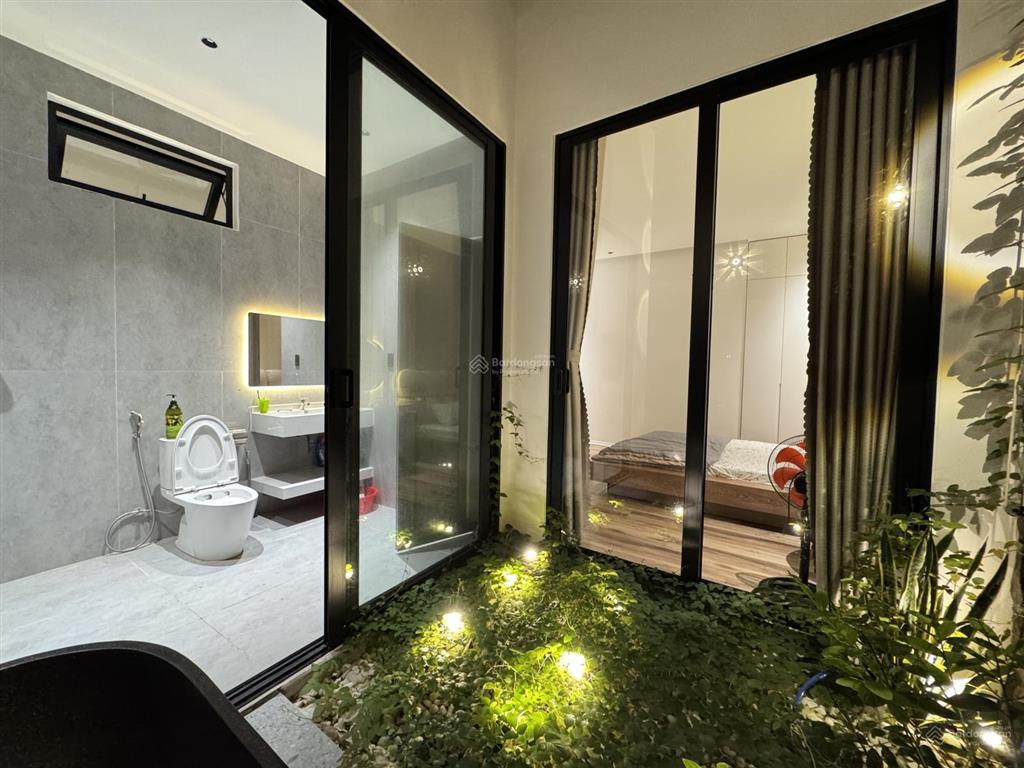 Nhà 3 tầng thiết kế sân vườn thiết kế wabi  sabi, dt gần 130m2