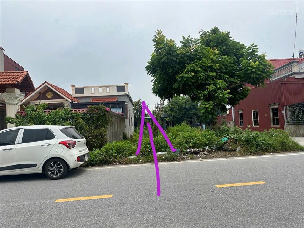 Bán lô đất 80mv chính chủ mặt đường 301 mặt chợ đồng xuân trường thọ an lão hp