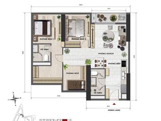 Căn 2pn giá rẻ nhất sun cầu giấy  không có căn thứ 2 trên thị trường