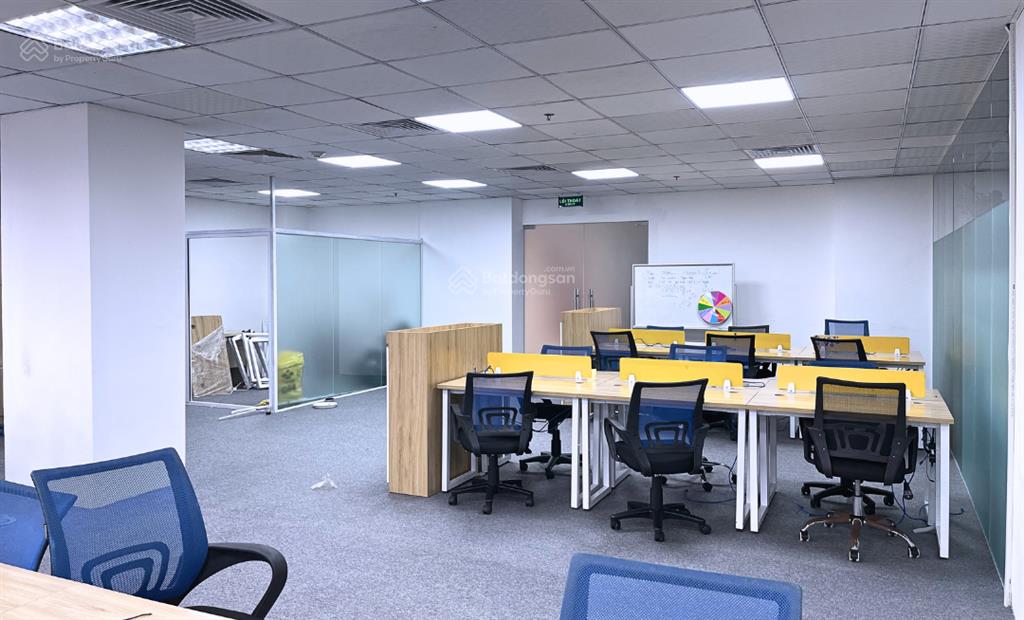 500m2 có cắt từ 100m2 giá 175k/m2/th cho thuê tại intracom building cầu diễn có sẵn nội thất
