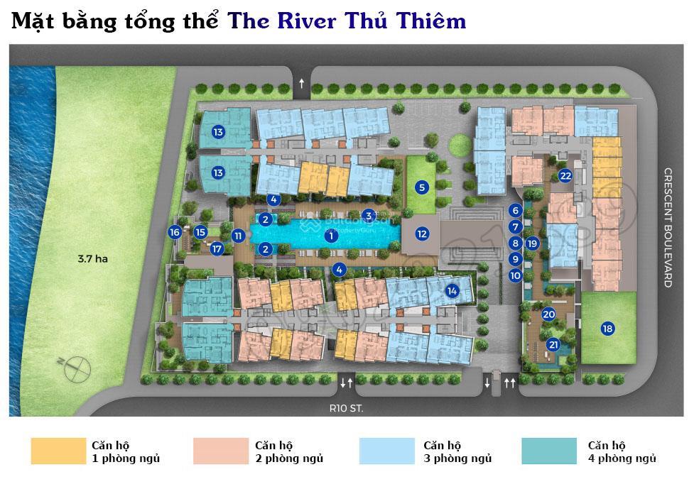 Bán căn hộ cc the river thủ thiêm (1pn11,5 tỷ) (2pn17 tỷ) (3pn28 tỷ) (4pn60 tỷ) (pent100 tỷ)