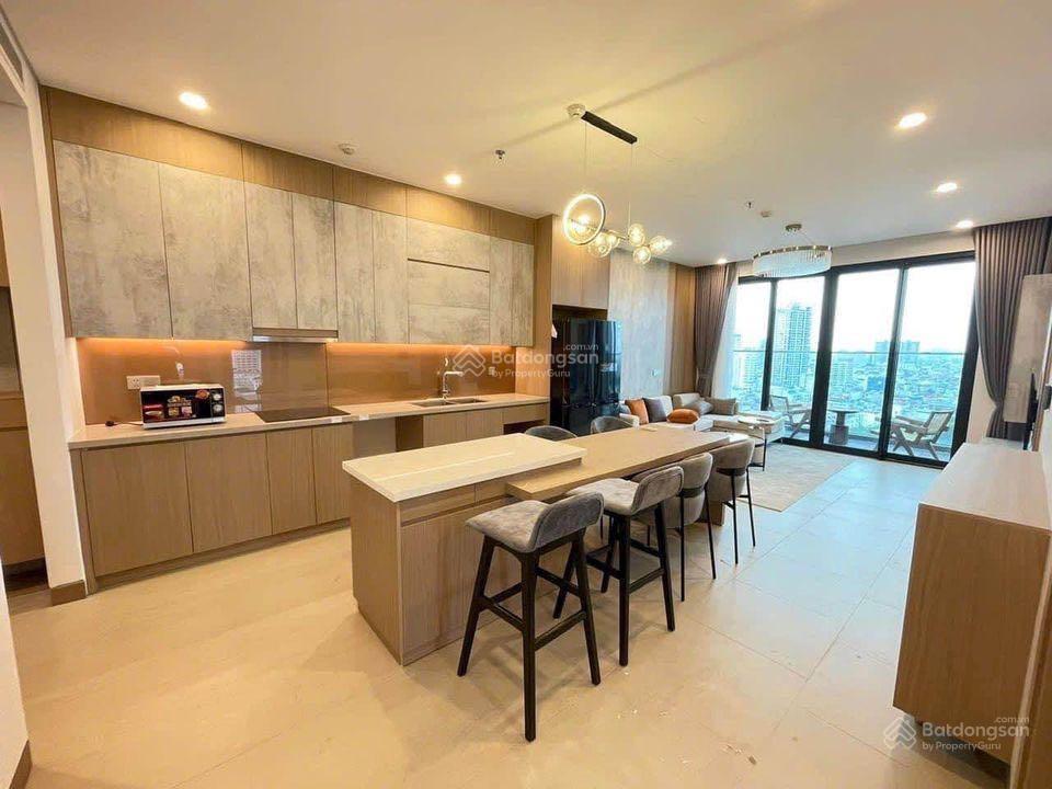 Cho thuê 3pn đồ cơ bản toà n01t7 han jardin diện tích 106m2  view hồ