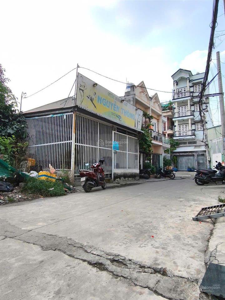 Mặt tiền 1 sẹc ngắn hà huy giáp quận 12 giá rẻ 9.2 tỷ diện tích 250m2 (6.6 x 27) nở 9m thổ 172m2