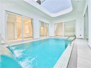 Villa sân vườn bể bơi phong cách địa trung hải, giữa lòng khu nhà giàu đà nẵng