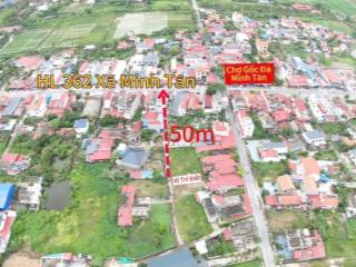 Chào mọi người  siêu phẩm lô đất tuyến 2 đường tl362  101.3m2 / lô mặt tiền 5.5m đẹp mê ly