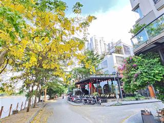 Bán gấp biệt thự lô góc view hồ văn quán, hà đông, 225m, 3 tầng, mt 15m, giá cực chất 85 tỷ