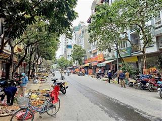 Bán nhà mặt phố nguyễn viết xuân, hà đông, vỉa hè, mặt chợ kinh doanh sầm uất 48m2, 6 tầng