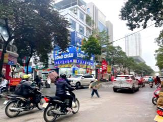 Bán gấp tòa nhà 9 tầng thang máy  2 mặt phố nguyễn viết xuân  hà đông  92m  mt 5.5m