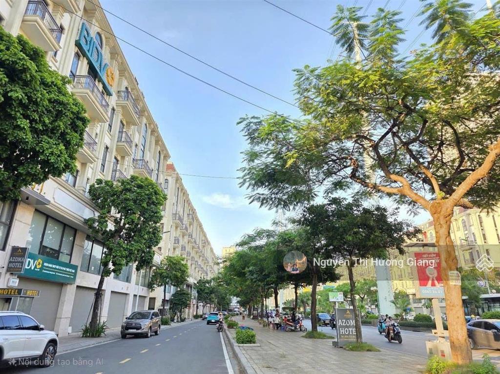 Bán nhà mp him lam vạn phúc, hà đông 104.3m2, mt 20m, kinh doanh đẳng cấp  mặt đường 60m