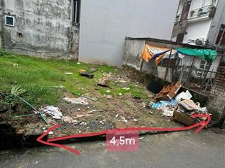 Bán gấp lô đất tây mỗ 45m2 x 4,5mmt, phân lô, ô tô gần, vuông vắn, sát vinsmart, ngõ 3m chỉ 5,85tỷ.