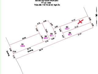 Bán đất xóm kim mỹ, phường vinh phú( nghi ân cũ)