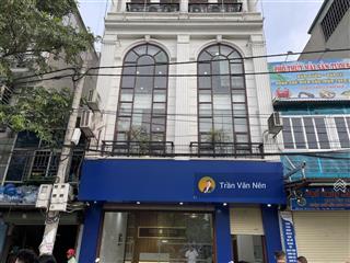 Chính chủ cho thuê nhà 6 tầng mặt tiền thênh thang mặt phố cầu cốc, tây mỗ, nam từ liêm, hn