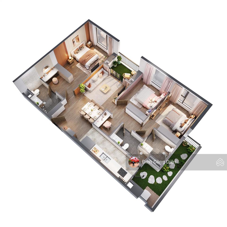 Hàng hót! quỹ căn 234pn the wisteria  đã ra sổ  chỉ từ 6 tỷ, cập nhật liên tục.  0988 899 ***