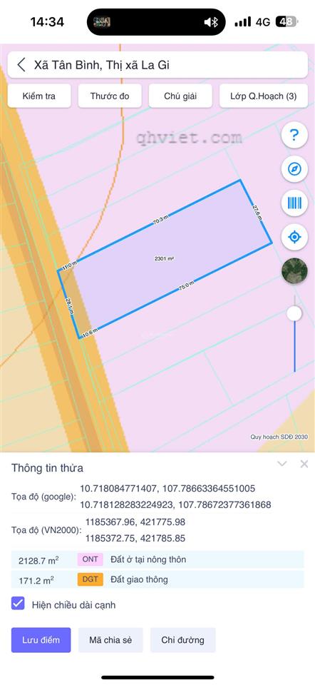 28x81m (2301m2) lê đức thọ, tân bình, lagi quy hoạch đất ở, mặt tiền đường nhựa