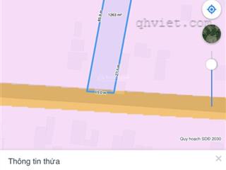 Gía siêu ngộp 15x85m (1262m2) hẻm lý thái tổ, tân tiến, lagi gần biển