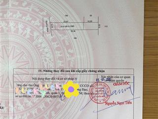 Đất thổ cư đã có sổ hồng, diện tích 168m2 cần tìm người hữu duyên