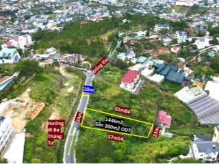 Cần bán nền view thung lũng mặt tiền tuyến biệt thự đống đa, phường 3, tp. đà lạt