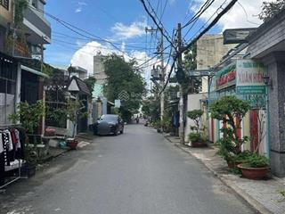 Mặt tiền chỉ nhỉnh 100tr/m2 ngay kênh tham lương đang xây 91m2 ngang 4,2mnở hậuvuôngcó vỉa hè