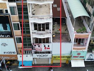 Bán nhà mtkd đường hậu giang. dt (4*13) cn 52m. trệt + 3 lầu. hướng tây bắc. giá 13.3 tỷ còn bớt